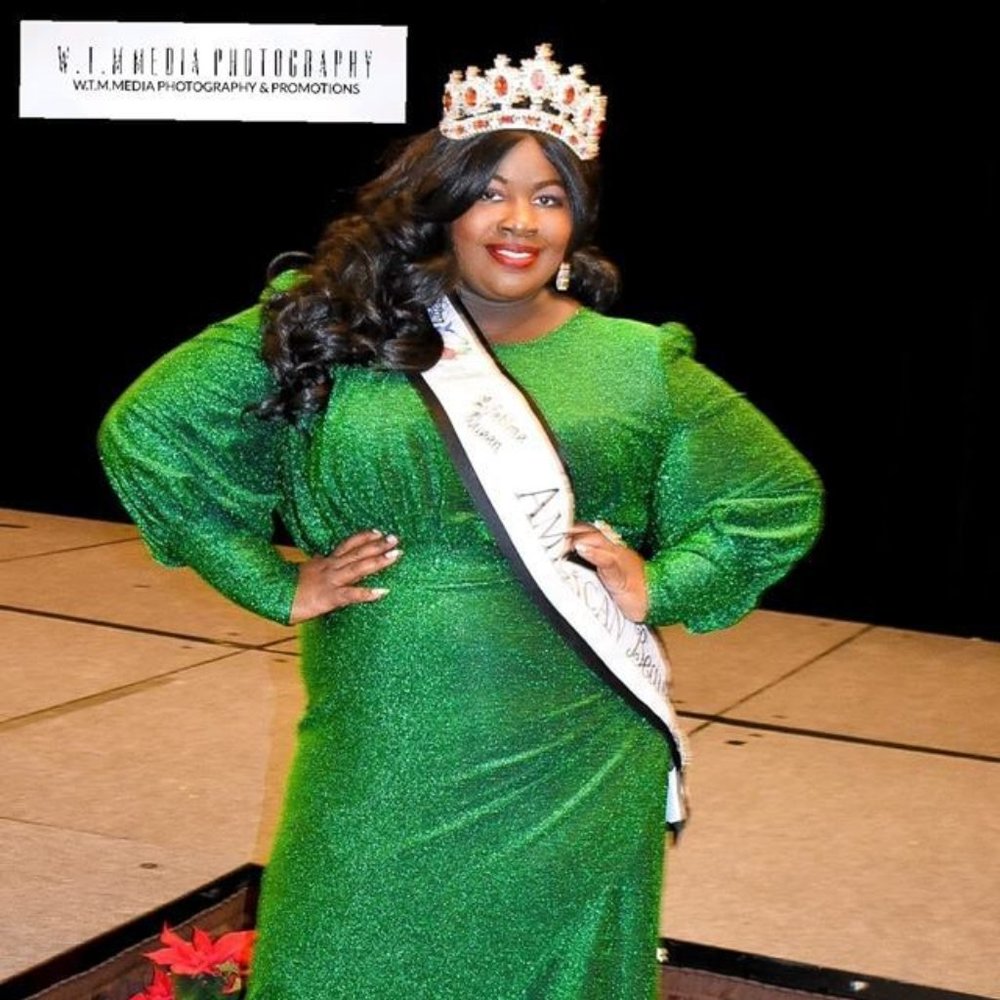 Eloquii Sparkling Green Maxi Dress